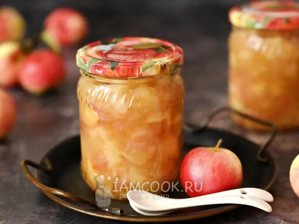 Фото блюда: Яблочное варенье на зиму для пирогов