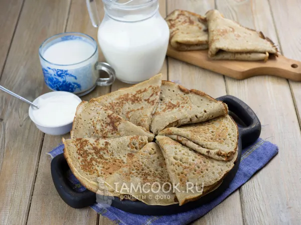 Фото блюда: Блины на ржаной закваске