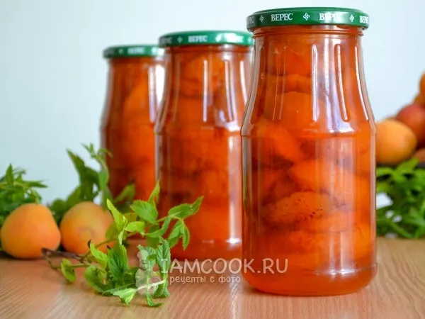 Фото блюда: Прозрачное варенье из абрикосов