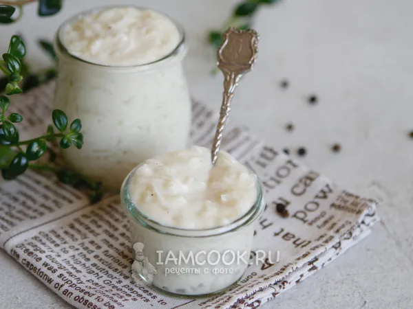 Фото блюда: Луково-сметанный соус