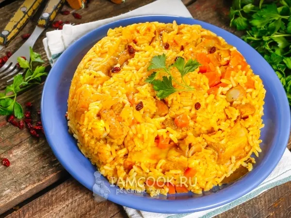 Фото блюда: Плов из свиных ребрышек