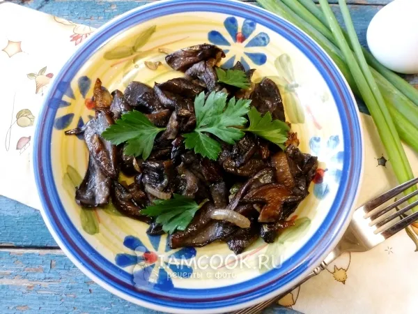 Фото блюда: Подберезовики жареные