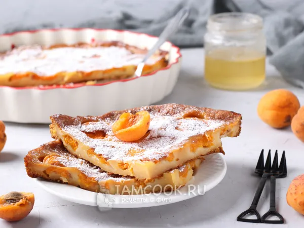 Фото блюда: Абрикосовый пудинг