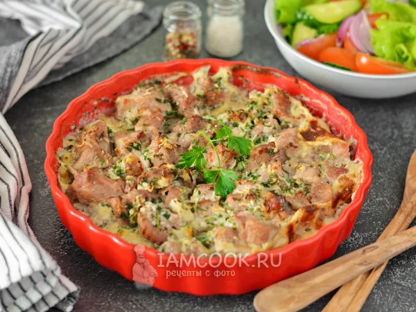 Фото блюда: Индейка в сливках в духовке