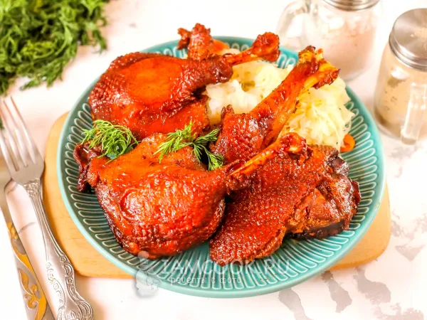 Фото блюда: Утка в соевом соусе в духовке