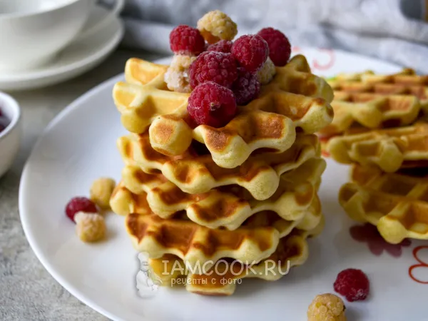 Фото блюда: Шведские вафли
