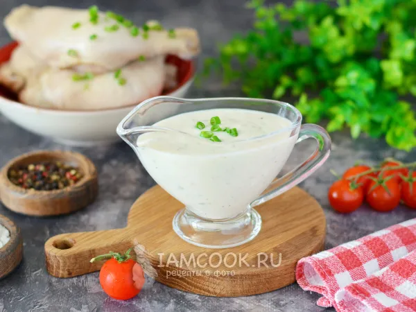 Фото блюда: Соус из молока для курицы