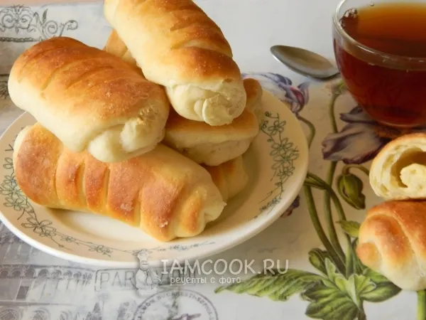 Фото блюда: Булочки с плавленным сыром