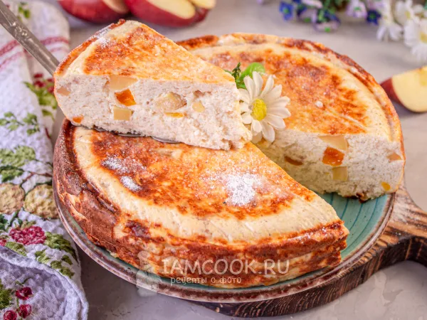 Фото блюда: Творожная запеканка с псиллиумом