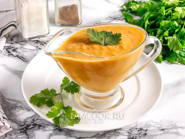 Фото блюда: Соус из хурмы для мяса