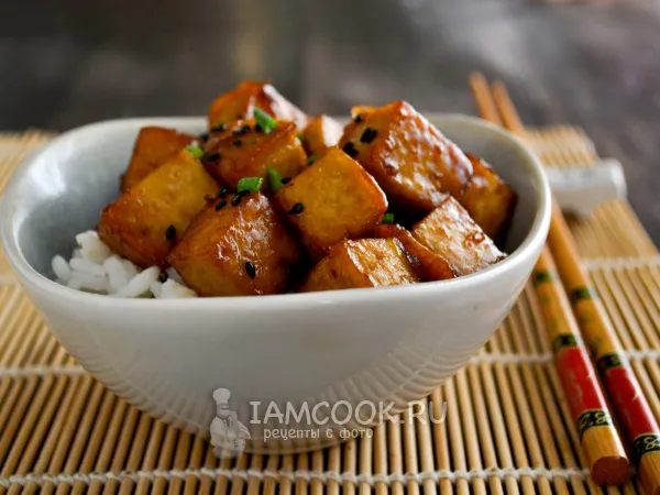 Фото блюда: Жареный тофу по-китайски