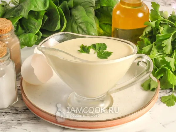 Фото блюда: Сырный майонез