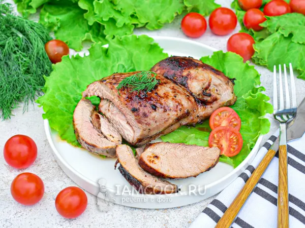 Фото блюда: Филе бедра индейки на мангале