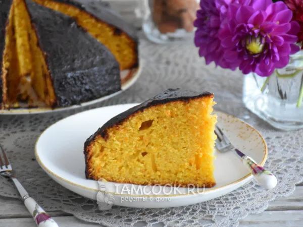 Фото блюда: Бразильский морковный пирог (кекс)