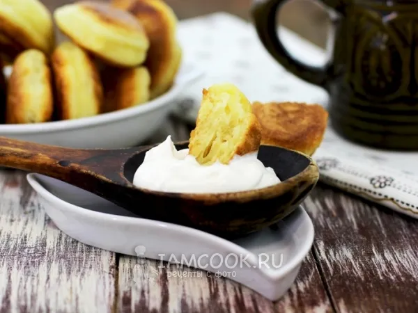 Фото блюда: Оладьи на сметане