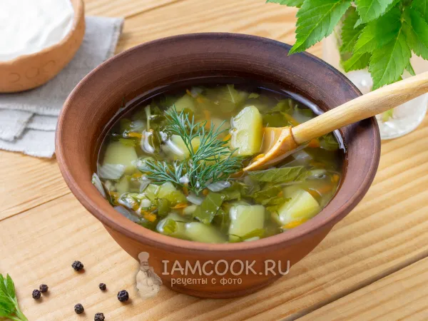 Фото блюда: Суп со снытью