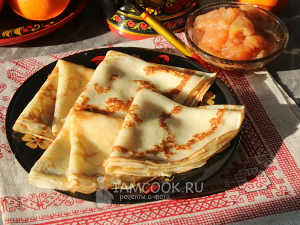 Фото блюда: Блины «Солнечные»