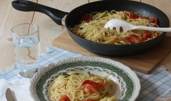 Фото блюда: One pan pasta – Вкусный ужин за 15 минут