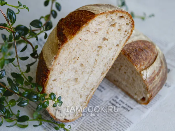 Фото блюда: Картофельный хлеб на закваске