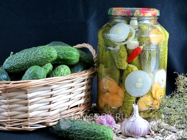 Фото блюда: Огурцы, маринованные по-польски