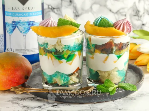 Фото блюда: Трайфл с манго