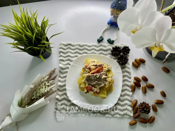 Фото блюда: Мясо по-французски из конины