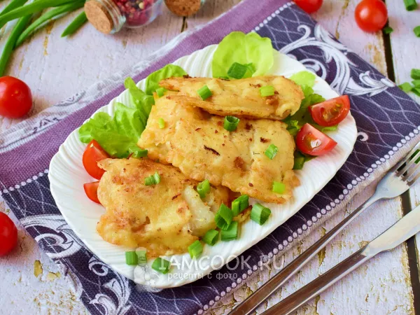 Фото блюда: Треска в пивном кляре