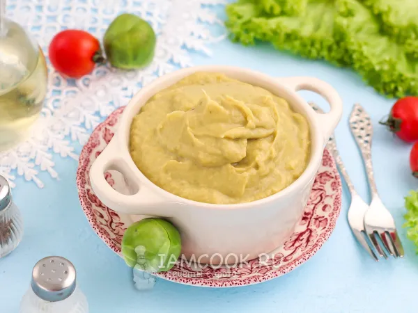 Фото блюда: Соус из брюссельской капусты (постный)