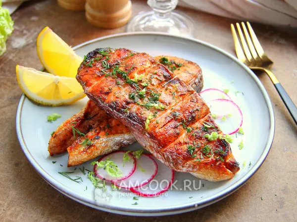 Фото блюда: Форель на гриле