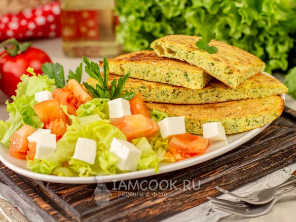 Фото блюда: Омлет из нута и яиц