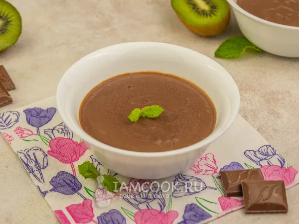 Фото блюда: Молочный пеламуши с шоколадом