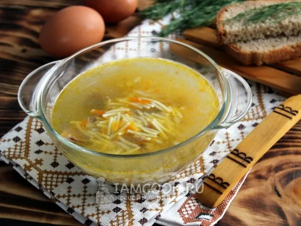 Фото блюда: Суп из цесарки