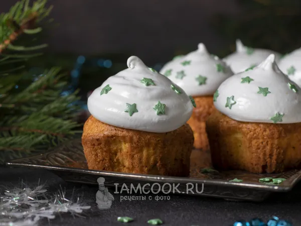 Фото блюда: Капкейки с яблоками