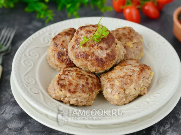 Фото блюда: Котлеты из козлятины