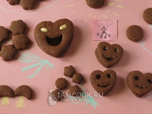 Фото блюда: Ржаное печенье с вареньем