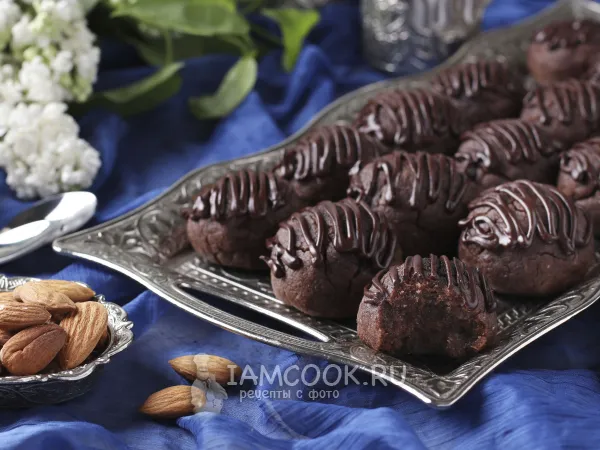 Фото блюда: Мокрое шоколадное печенье