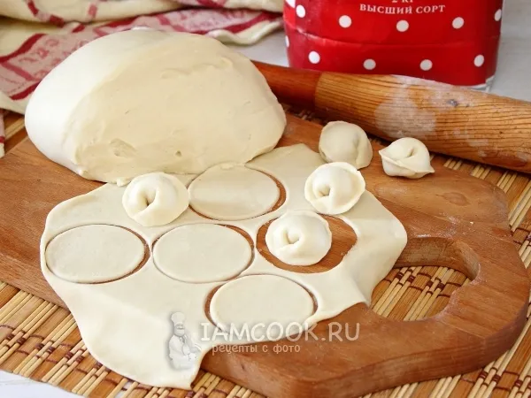 Фото блюда: Тесто пельменное в хлебопечке