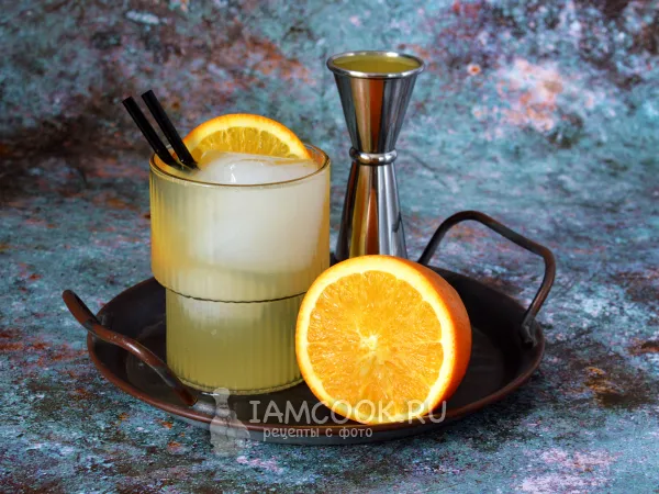 Фото блюда: Апельсиновый джин-тоник