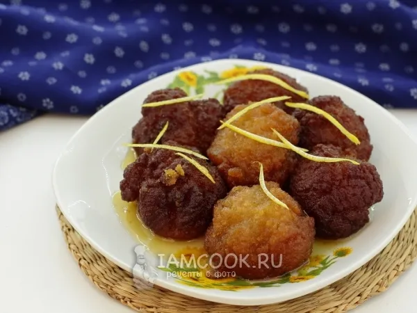 Фото блюда: Гулабджамун