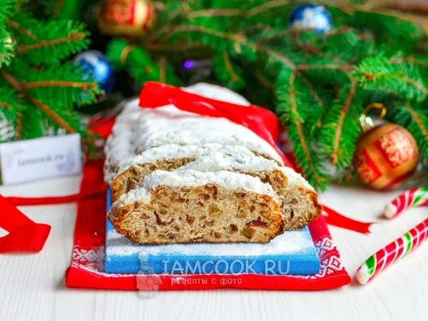 Фото блюда: Дрезденский рождественский штоллен