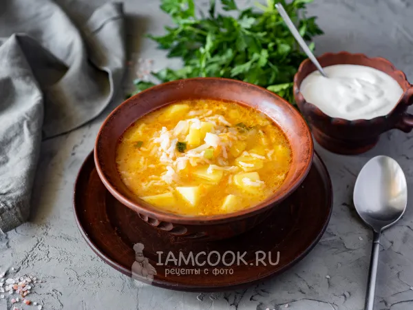 Фото блюда: Щи с рисом и капустой (свежей)