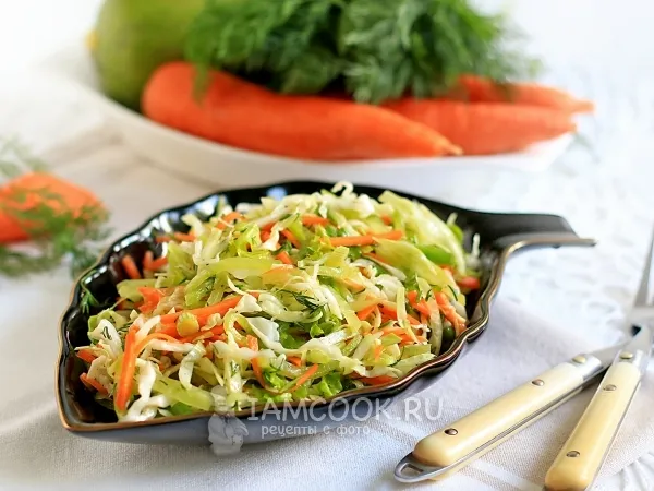 Фото блюда: Салат «Щетка» с редькой