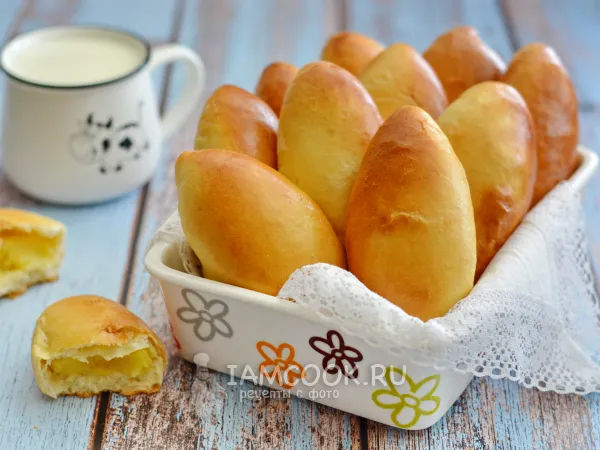 Фото блюда: Печёные пирожки с картошкой