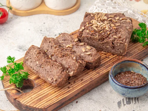 Фото блюда: Хлеб из рисовой и гречневой муки