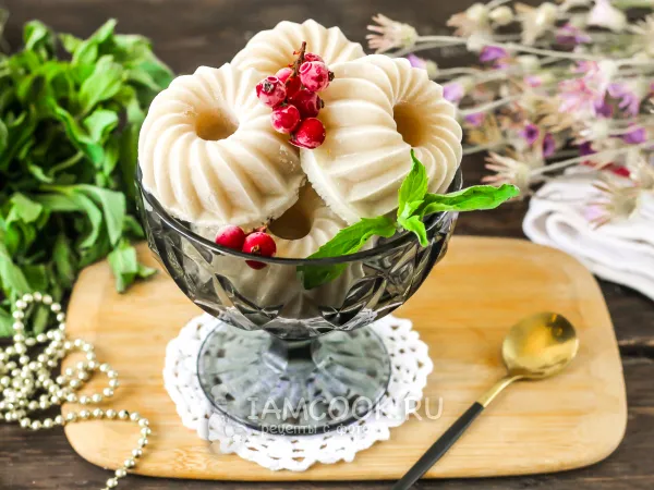 Фото блюда: ПП мороженое из банана (с молоком и мёдом)