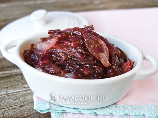 Фото блюда: Карамелизованный лук