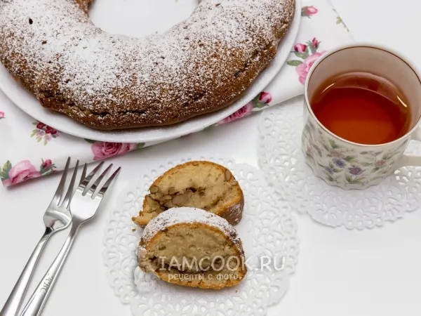 Фото блюда: Кекс на яблочном пюре