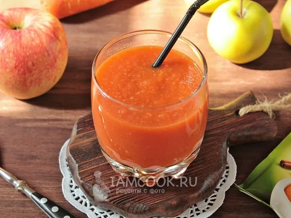 Фото блюда: Смузи из моркови и яблок