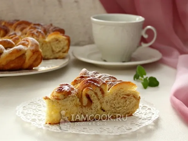 Фото блюда: Пирог с корицей и сахаром