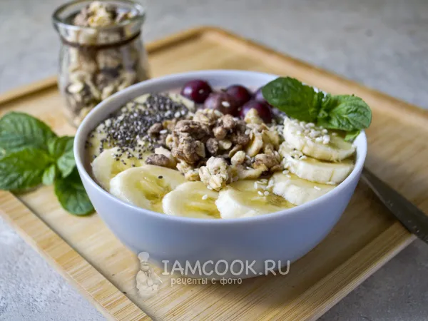 Фото блюда: Смузи боул с гранолой